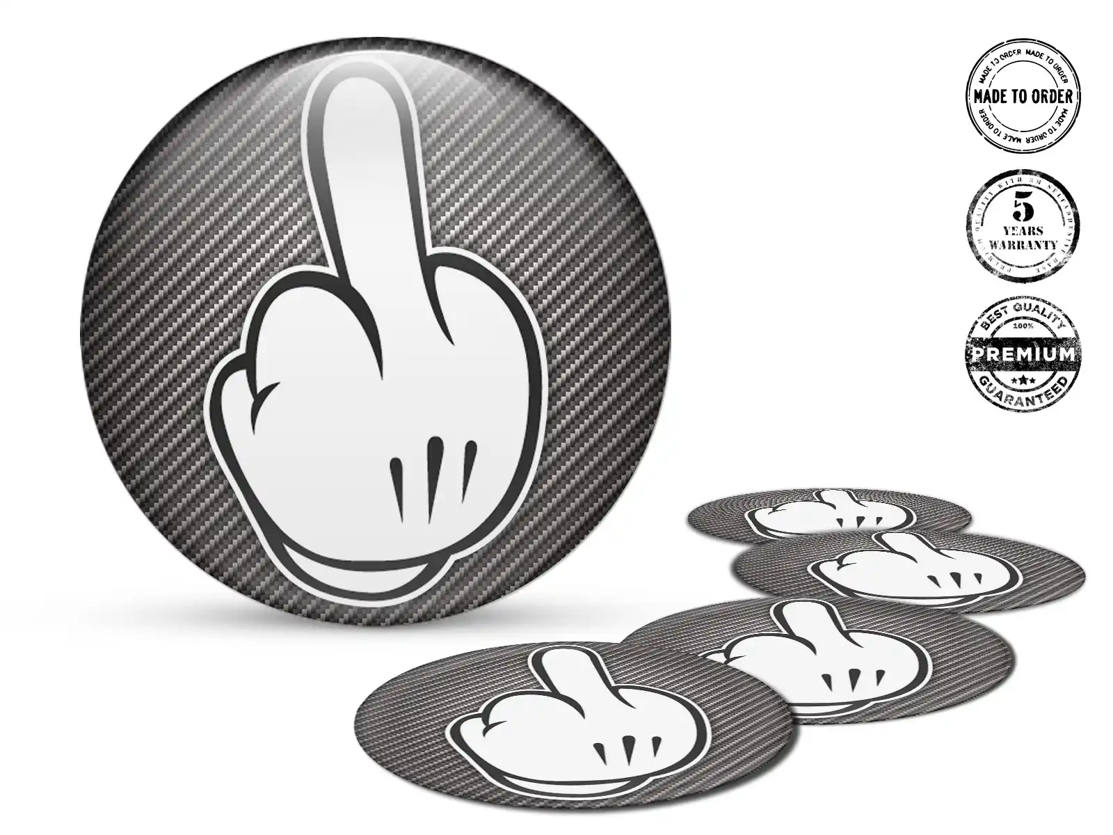 Rim Stickers Car Style Quantum Link